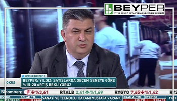 Bloomberg TV.de Beyper Başkanı SN. Ali Yıldız ın sektörel konuşması